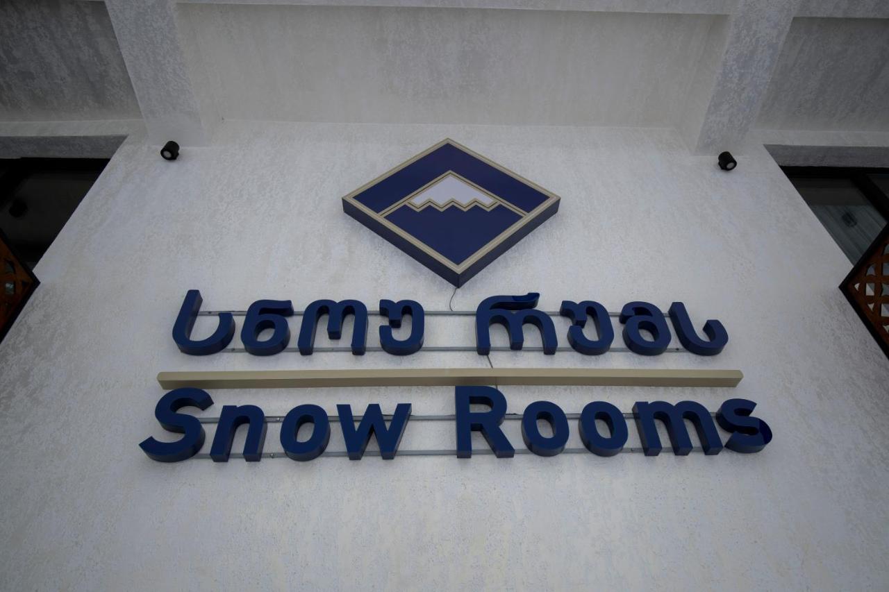 Snow Rooms Hotel Gudauri Exterior foto